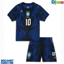 Brazil Vinicius Junior #10 Gostujuci Dres za djecu SP 2026 Kratak Rukav (+ Kratke hlače)